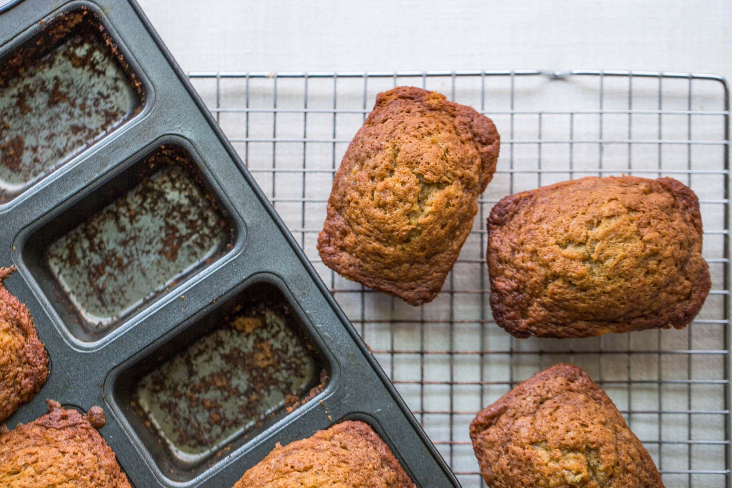 Mini Banana Bread: Perfect for Lunchboxes, Snacks & Freezing